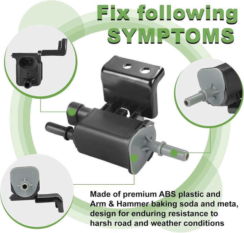 Mormonea 214-1680 911-032 Evap Vapor Canister Purge Valve Solenoid Compatible With Express Silverado Suburban Savana Sierra Yukon 1500 2500 3500 Saturn - Image 4